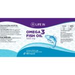 Complément d'huile de poisson Life In Omega 3, 60 capsules, 1000 mg – Image 2