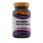 Complément multivitaminé et minéral Life In pour femmes, 60 capsules