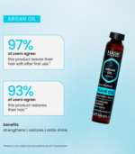 huile capillaire réparatrice à l’huile d’argan Hask Maroc 18 ml – Image 2