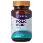 Complément d'acide folique Life In, 90 comprimés, 400 mg