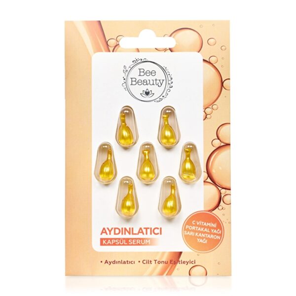 Sérum illuminateur Bee Beauty, paquet de 7 capsules