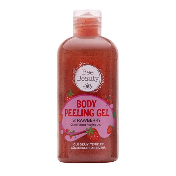 Gel exfoliant corporel à la fraise Bee Beauty 250 ml