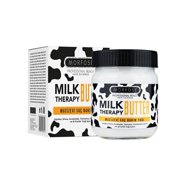 زيت العناية بالشعر المعجزة بزبدة الحليب مل Morfose Milk Therapy 200