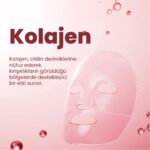 Masque visage hydrogel fondant au collagène Dermal Korea Seoul 34 g – Image 4