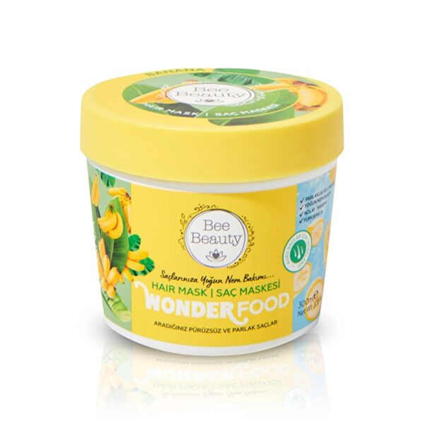 Masque capillaire Bee Beauty Wonder Food Banana Crush 300 ml