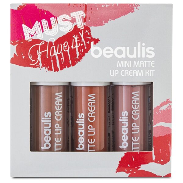 Coffret de mini rouges à lèvres liquides mats Must Have It de Beaulis 242 Particular