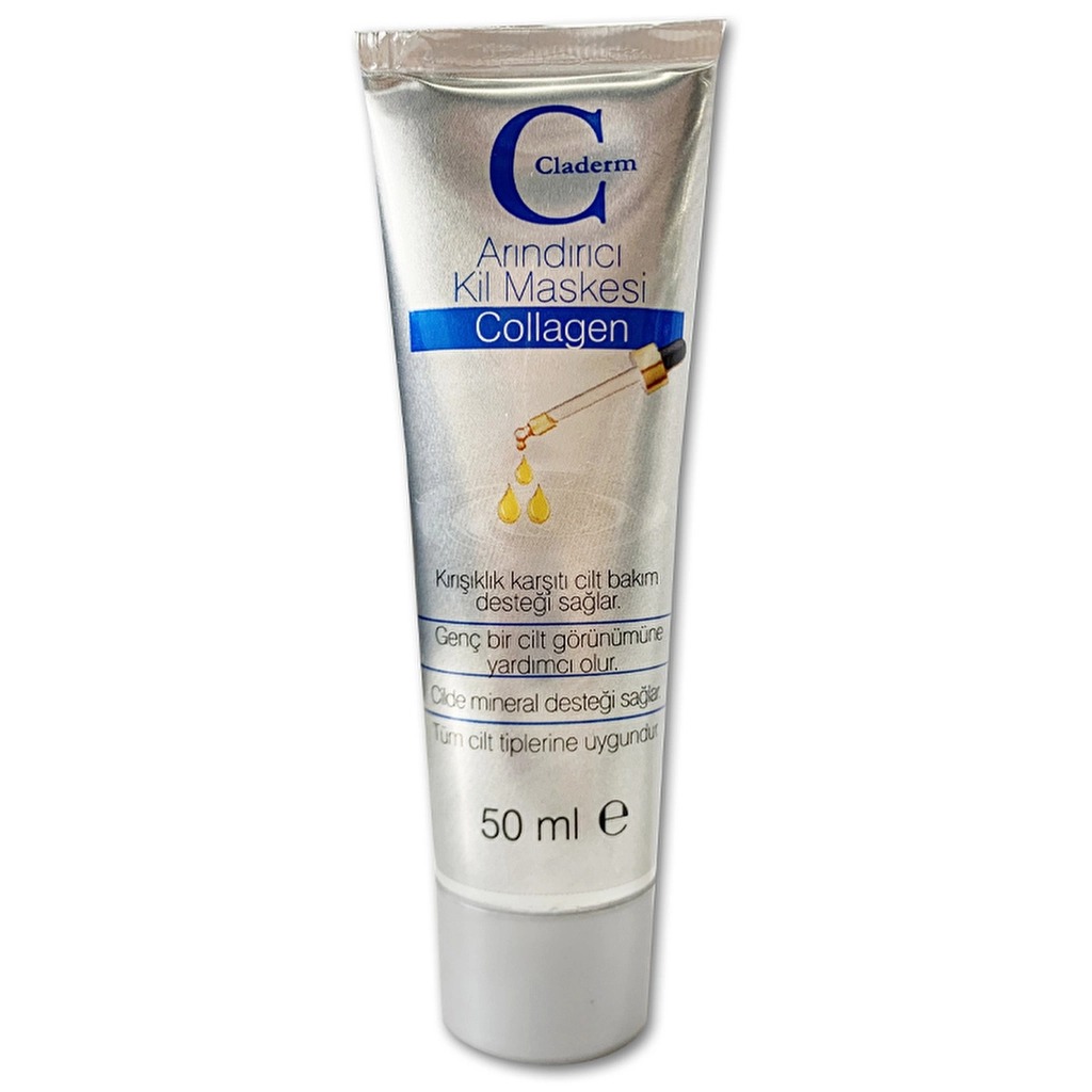 imgi_8_10340160-tLpJVP45Ip-02_1024x1024.jpg Claderm Masque Purifiant à l'Argile Collagène 50 ml – Image 1