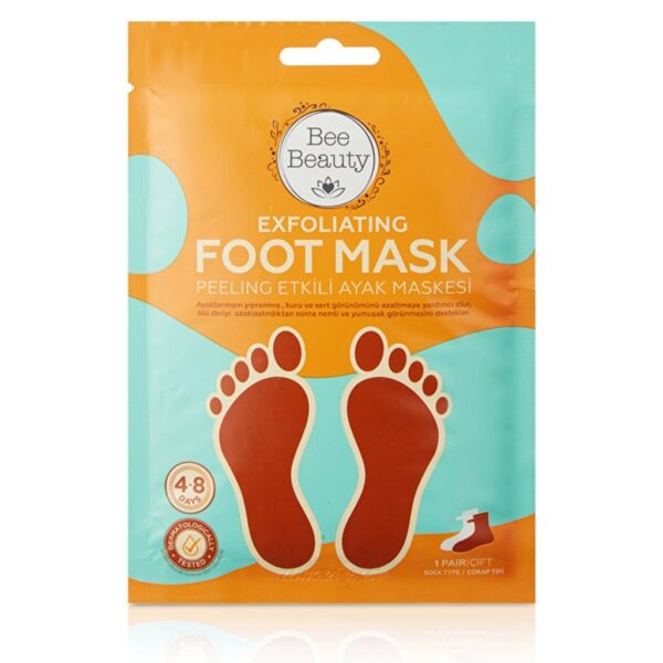Masque exfoliant pour les pieds Bee Beauty (1 paire)