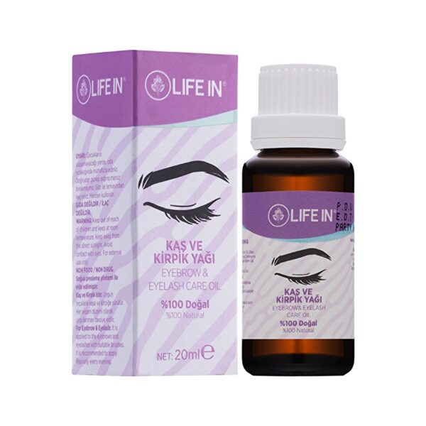Huile pour sourcils et cils Life In 20 ml